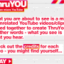 Screenshot of thru-you.com website