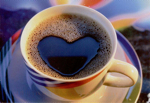 Coffee in cup with heart foam - credit javaturtle Coffee in cup with heart foam - credit javaturtle